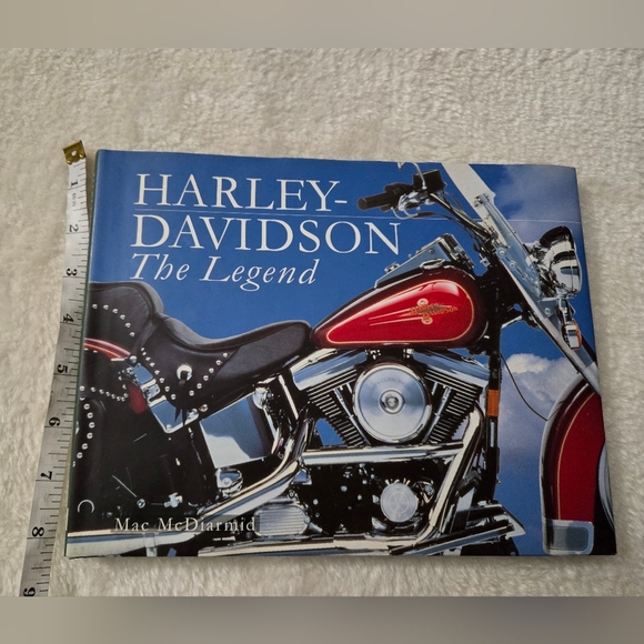 Harley-Davidson 1997 The Legend By Mac McDiarmid Coffee Table Book - Picture 10 of 11